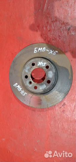 Бмв Х5 E53 диск тормозной передний вентилируемый
