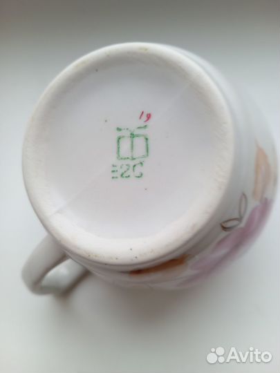Молочник фарфор СССР