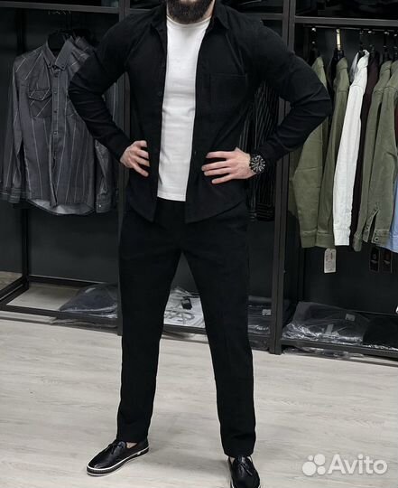 Мужской костюм вельвет