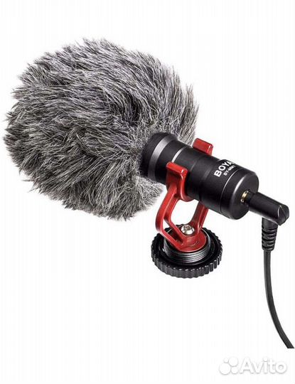 Микрофон накамерный кардиоидный петличный