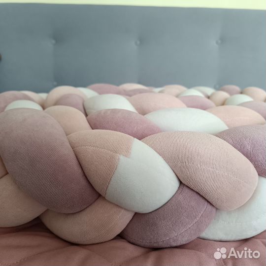 Бортик косичка