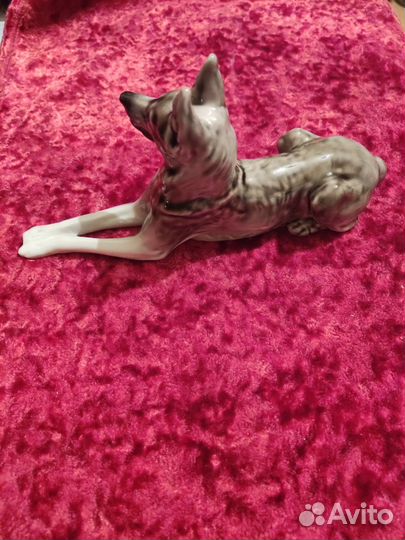 Статуэтка овчарка лфз