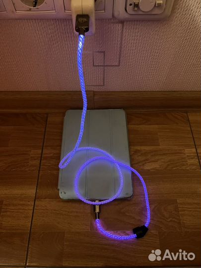 Кабель для iPhone с подсветкой Usb- Lightning