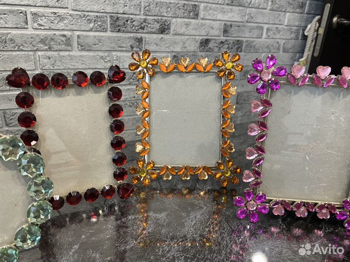 Рамка для фото в стразах (нереально красивые)