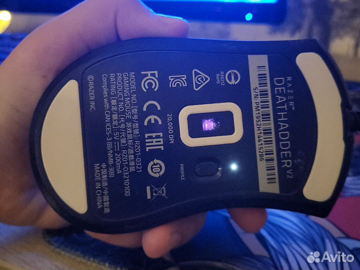 Игровая мышь razer deathadder2