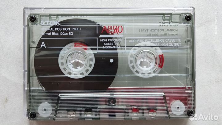 Аудиокассета TDK AE 90 Type I Made in Japan