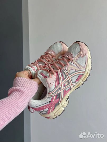 Asics gel kahana 8 white pink (35-41)