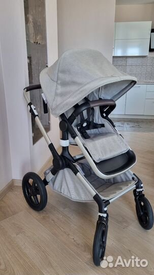 Коляска bugaboo 2 в 1 + автокресло nuna + база