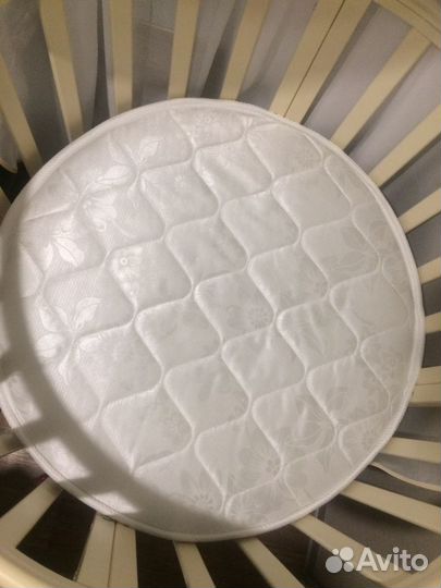Продам новый круглый матрас для детской кроватки 7