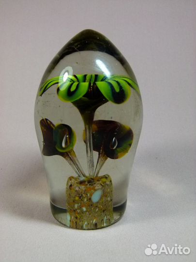 Цветок, стекло, 50-е г