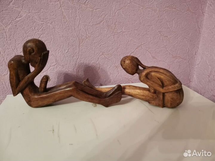 Деревянные фигурки. Прикольный новогодний подарок