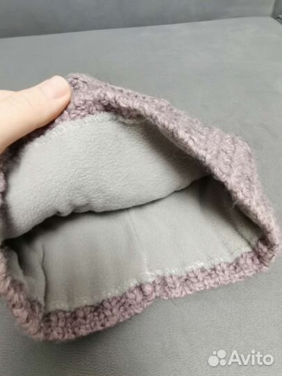 Зимняя Шапка бини и снуд