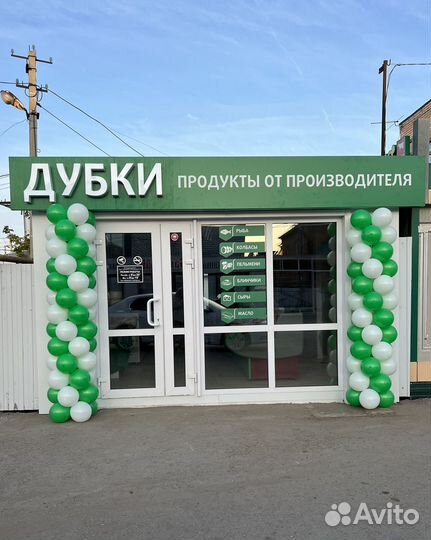 Воздушные шары на открытие магазина