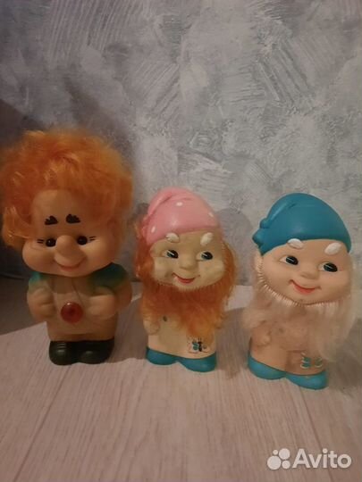 Резиновые игрушки СССР