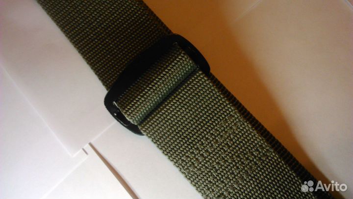 2) Тактический ремень BDU light grey Mil-Tec 123 с