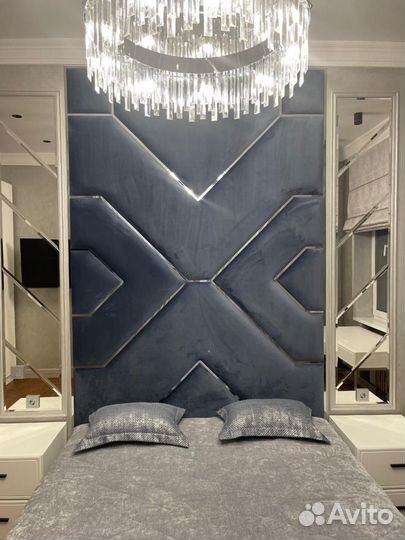 Мягкие стеновые панели с профилем