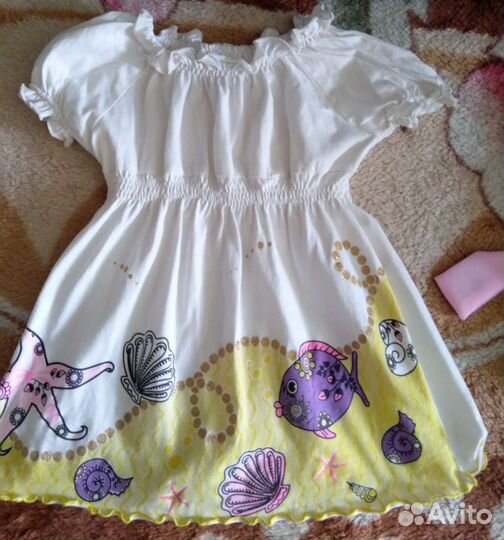 Вещи пакетом для девочки от 2-5 лет