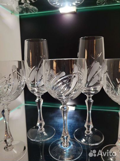 Хрустальные фужеры