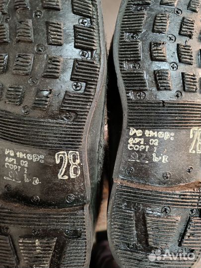 Валенки на резиновой подошве