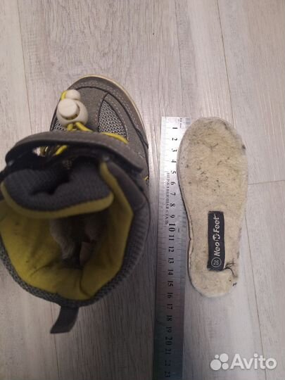 Ботинки зимние для мальчика 25 размер