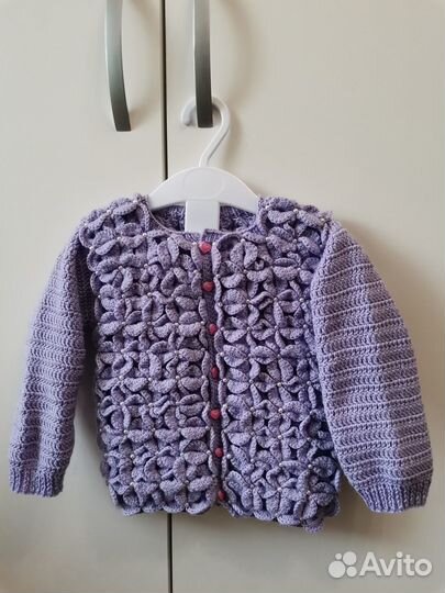 Кофта вязаная ручной работы