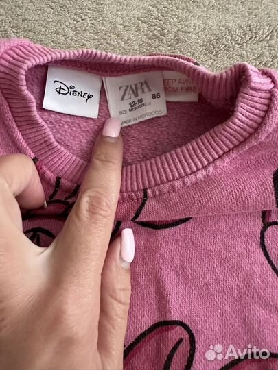 Костюм zara для девочки 86