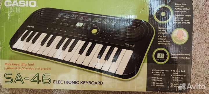 Синтезатор casio SA-46