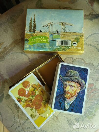 Игральные карты из музея Вангога (2 колоды)