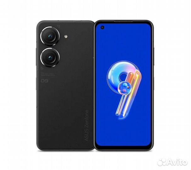 Смартфон Asus Zenfone 9 8/128Gb Midnight Black (Че
