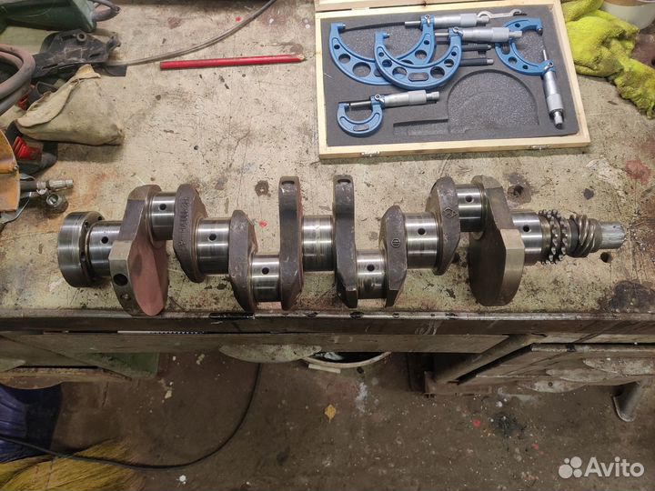 Коленчатый вал Москвич 1.5 Б/У