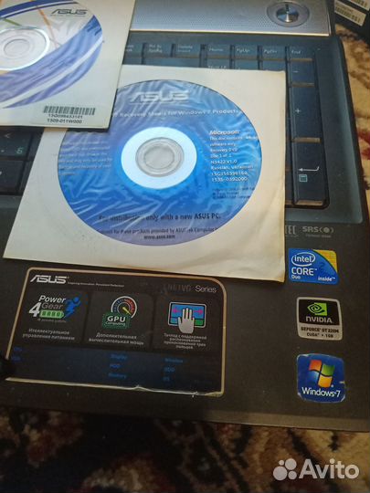 Продаю ноутбук asus N61VG