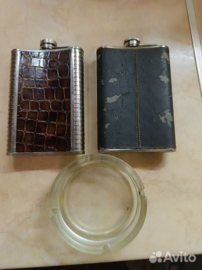 Фляжка 2 шт+ пепельницу