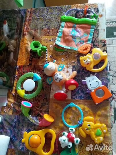 Погремушки прорезыватели