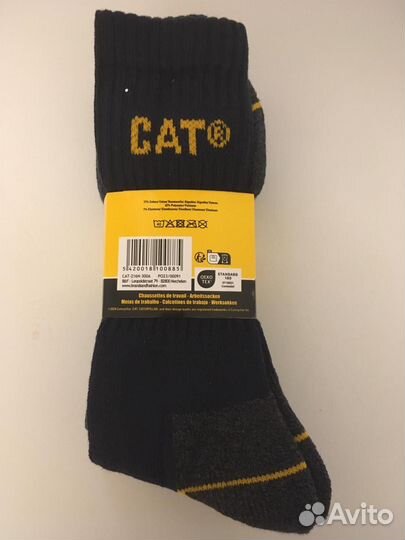 Носки мужские CAT Caterpillar real worksocks 41-45