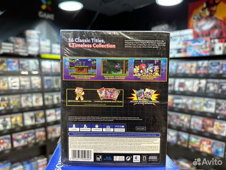 Игры для PS4: Sonic Origins Plus (Русская версия)