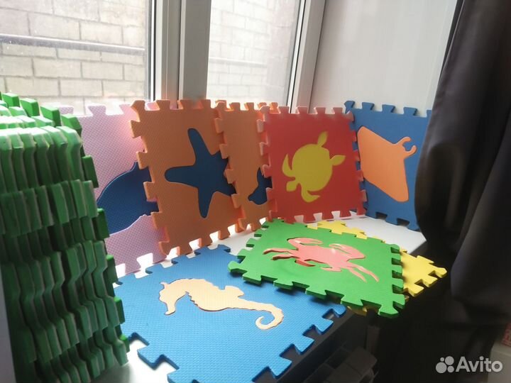 Мягкая дорожка-пазл обмен