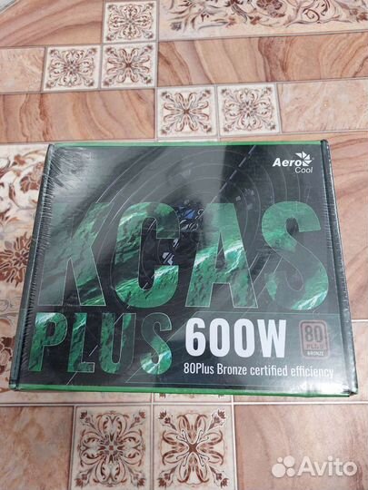 Блок питания AeroCool kcas plus 600W