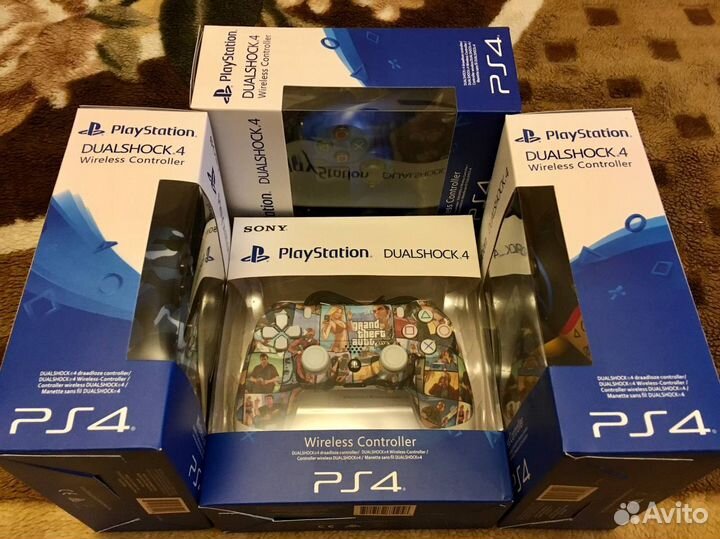 Playstation Геймпад / Джойстик Dualshock 4 любые