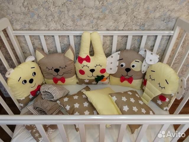 Бортики в кроватку