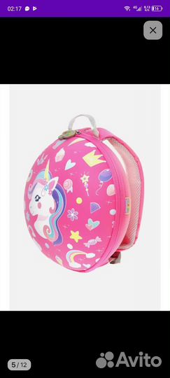 Детский чемодан и рюкзак