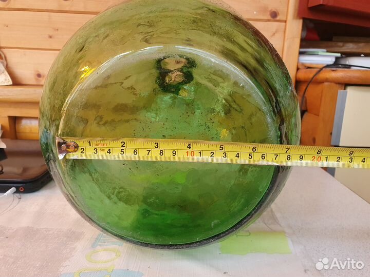 Бутыль стеклянный 19 литров толстое стекло