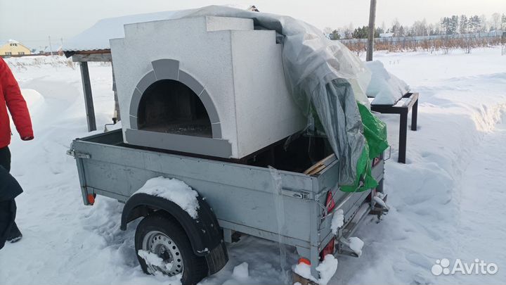 Русская печь на колёсах