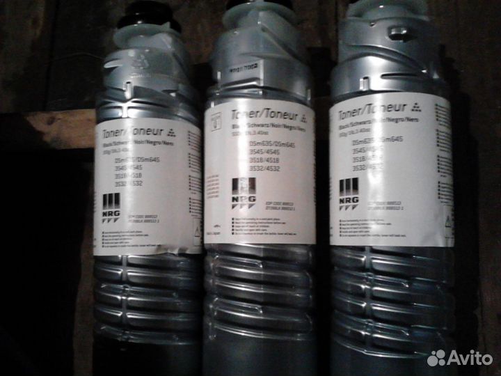 Туба с тонером катридж для Ricoh Nashuatec NRG