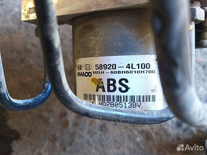 Hyundai Solaris блок абс Kia Rio насос абс G4FC 20