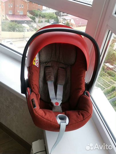 Автолюлька cybex cloud q i-size platinum