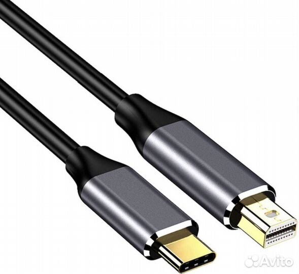 Кабель USB-C to Mini DP