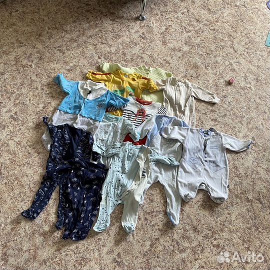 Детские вещи пакетом 56-68