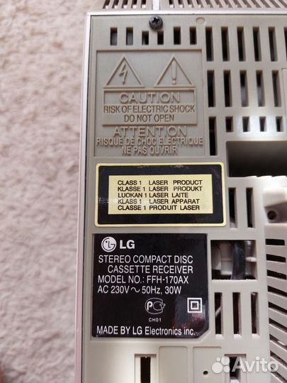 Музыкальный центр lg