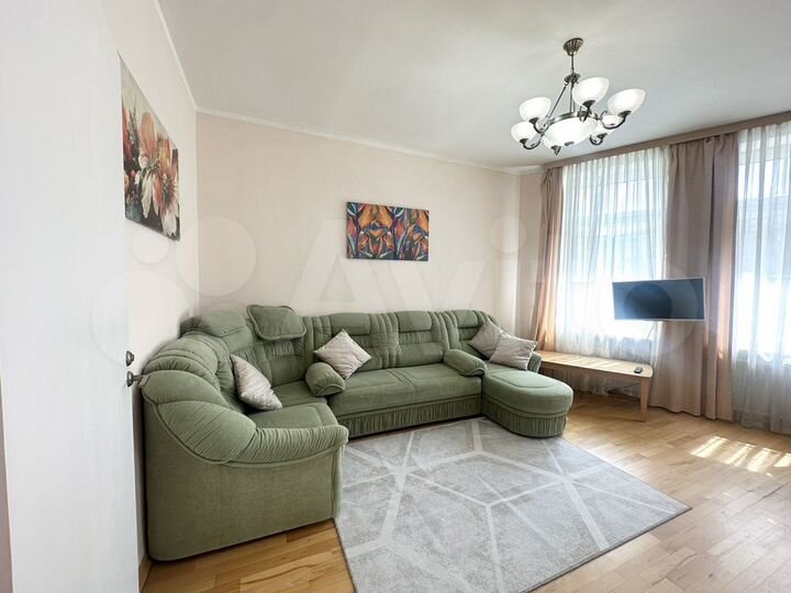 3-к. квартира, 90 м², 4/6 эт.