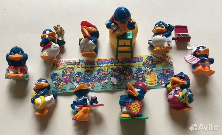 Kinder Surprise Игрушки Киндеры 90-х Полные Серии